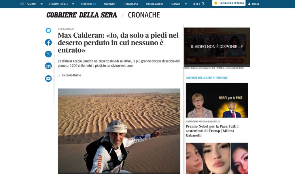 Calderan corriere