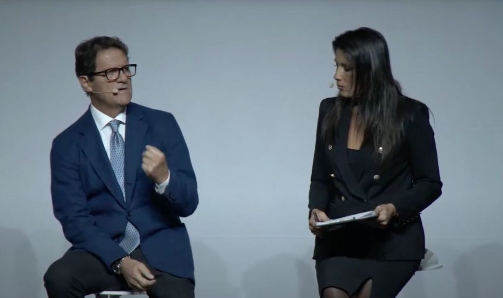 Capello speech