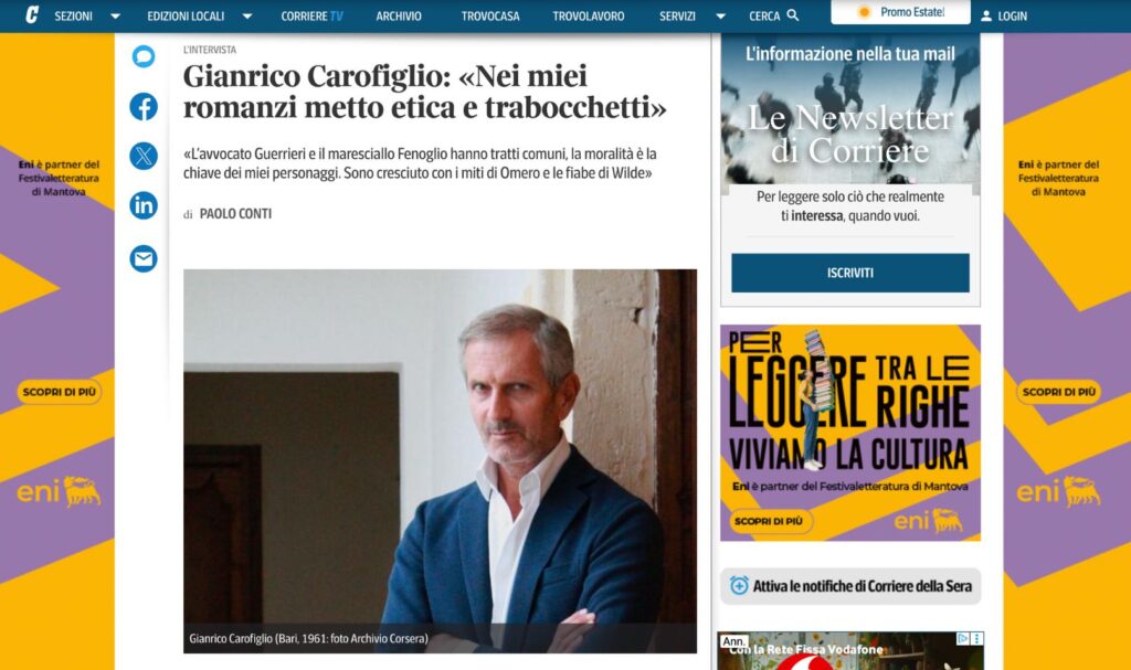 Carofiglio Corriere
