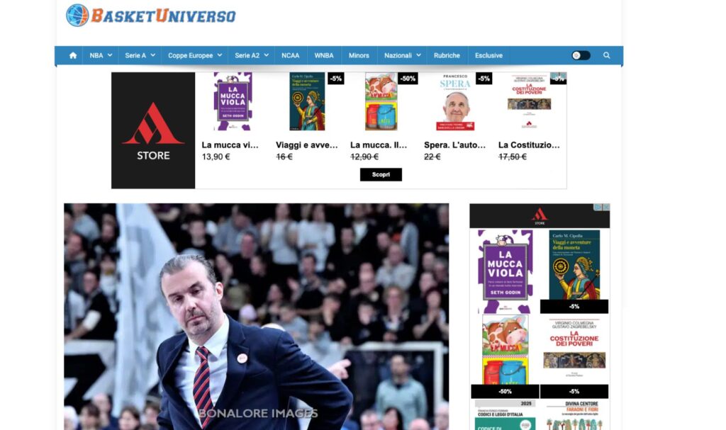 Pianigiani basket universo