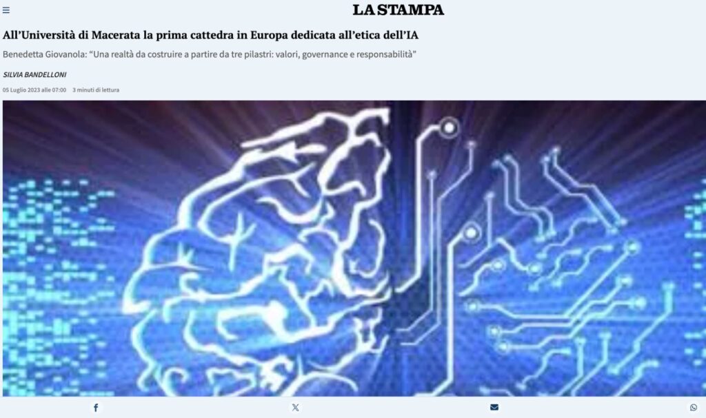 Giovanola la stampa