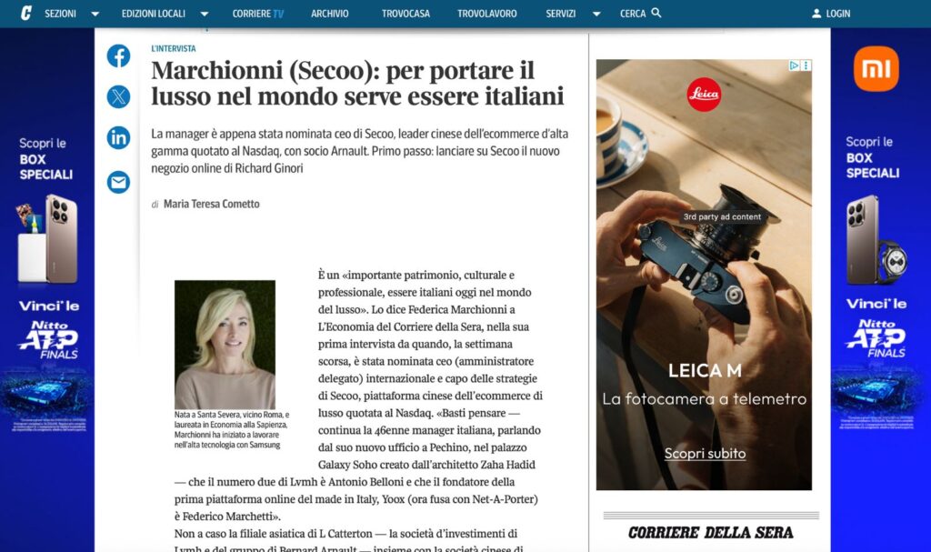 Marchionni Corriere
