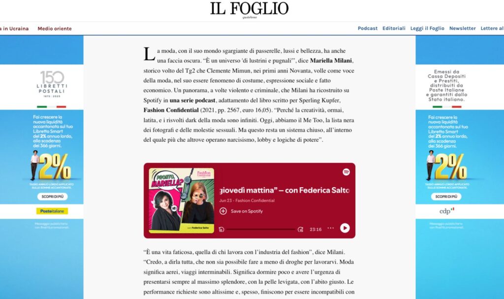 Milani il foglio